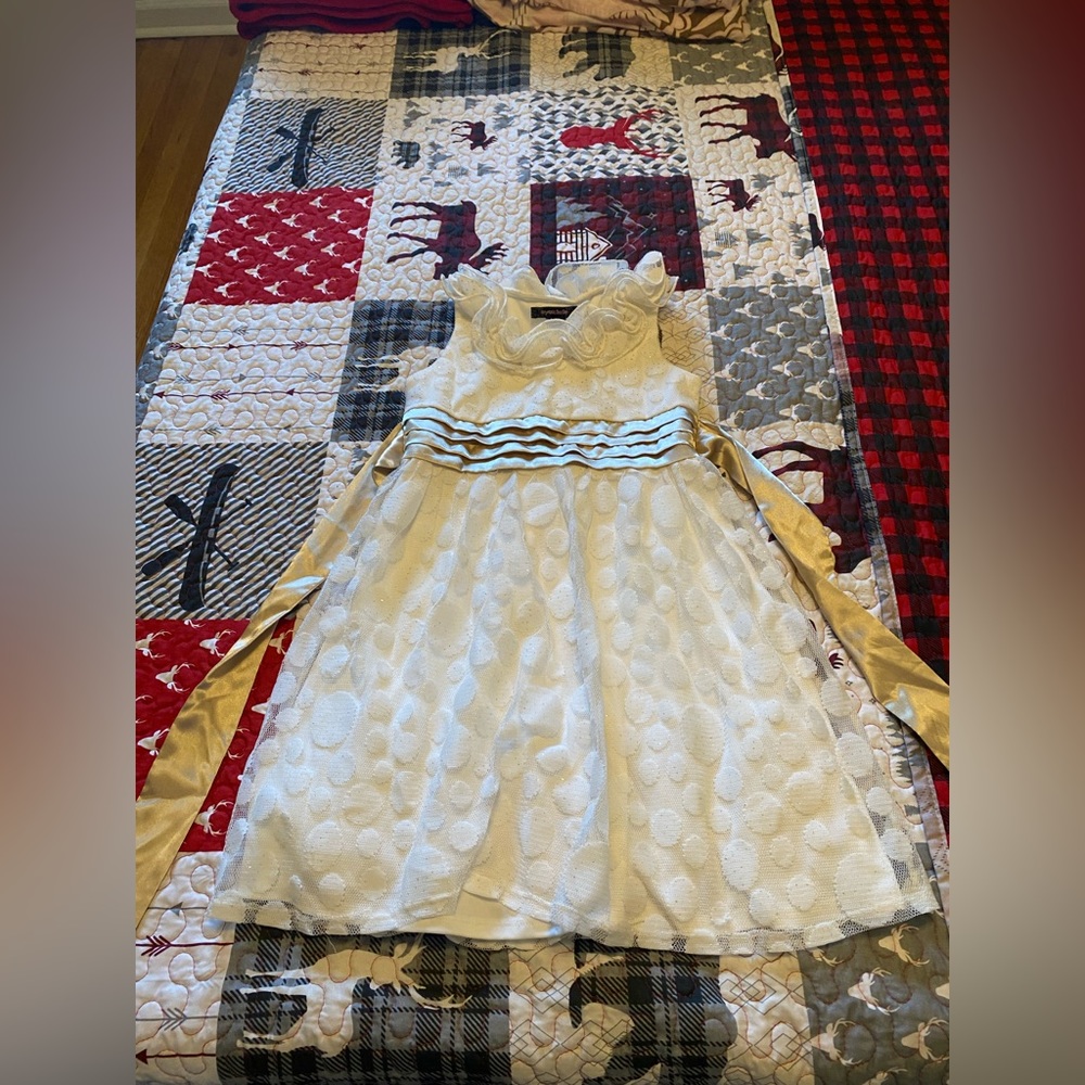 My Michelle White Dress Size 8